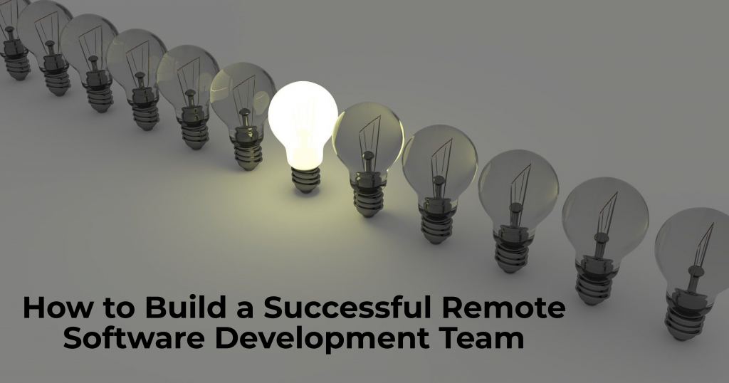 remote software development team